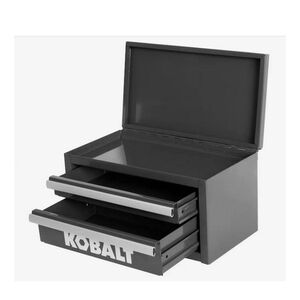 Kobalt Black Mini Steel Tool Box 25th Anniversary Edition